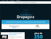 Tablet Screenshot of drupagora.com